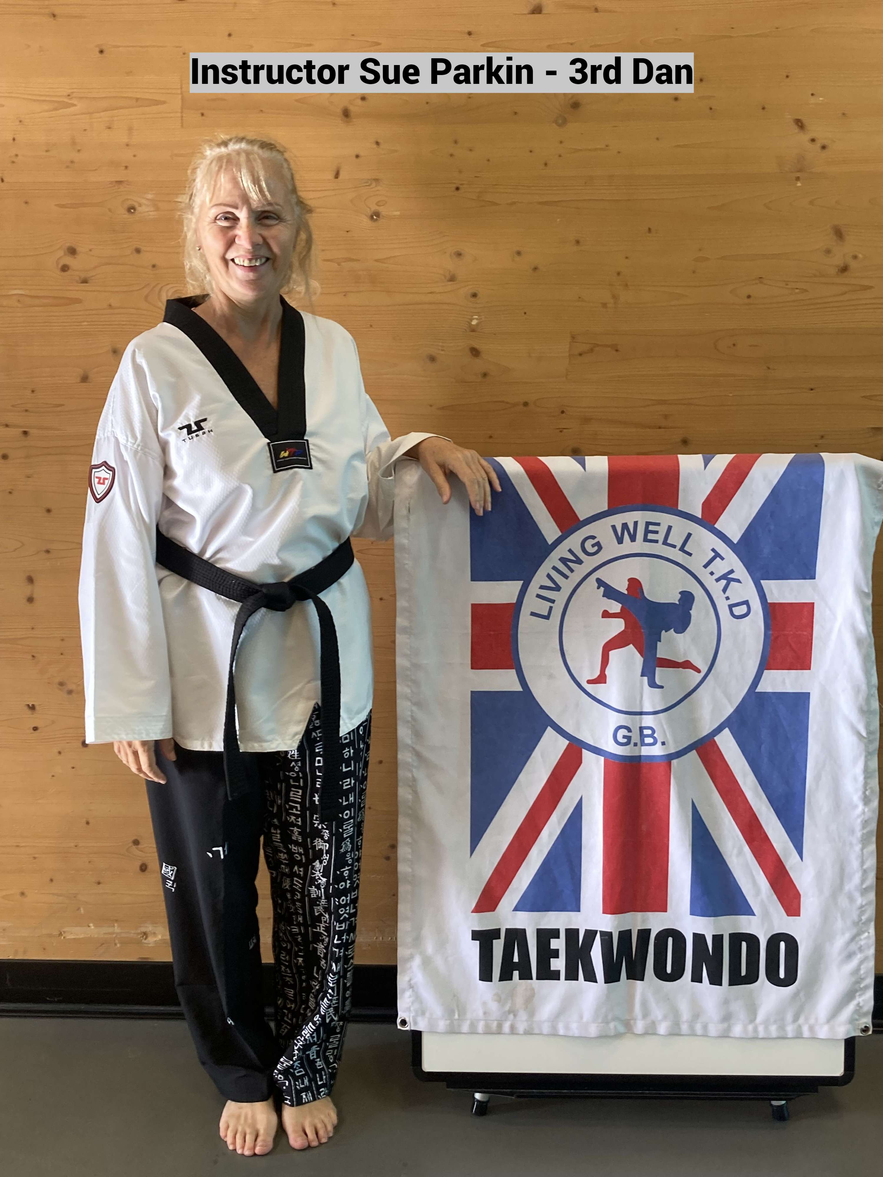 Instructor Sue Parkin